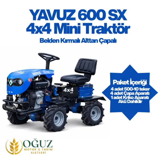 Samsun Mini Traktör | Yavuz Mini Traktör Satışı – Oğuz Motor Tarım Aletleri